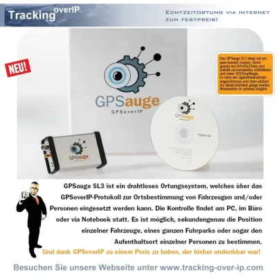 Bild: Fahrzeugortung zu monatlichen Festpreisen - Sekundengenau - mit elektronischen Fahrtenbuch und vielem mehr