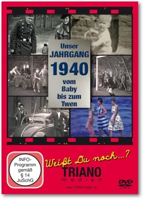 Jahrgang '40 wird bald 80 Jahre alt werden: Die Jahrgangschronik als liebe Geschenkidee für 1940 Geborene Bild: Jahrgang '40 wird bald 80 Jahre alt werden: Die Jahrgangschronik als liebe Geschenkidee für 1940 Geborene