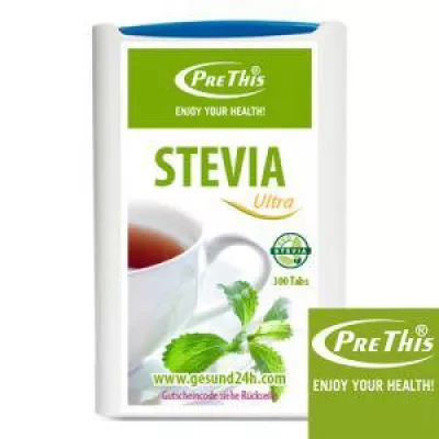 Bild: PreThis Stevia ohne Bitterstoffe - ein gesunder Süßstoff