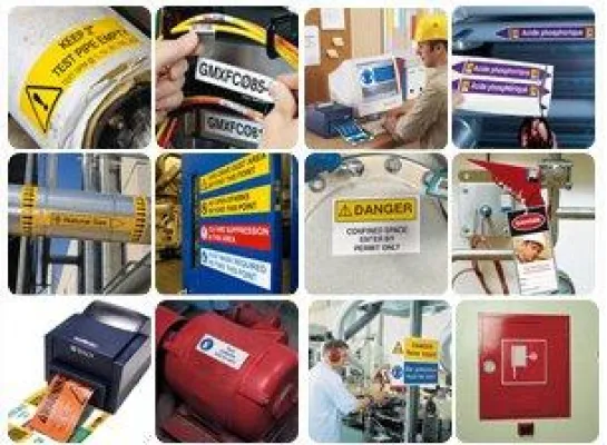 Bild: Schilder selbst drucken für die Betriebskennzeichnung