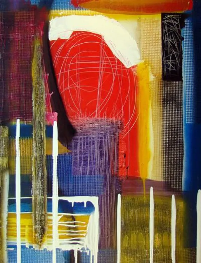 Eines der Ausstellungsobjekte: das Gemälde 