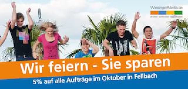 Bild: 5 Jahre Fellbacher Filiale von WiesingerMedia