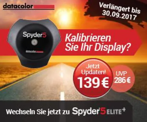Bild: Upgrade-Angebot für Datacolor Spyder5ELITE+ verlängert