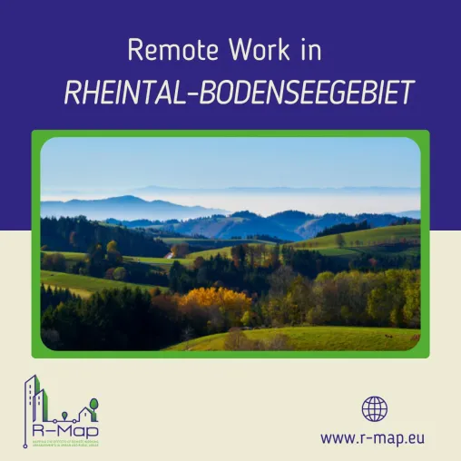 Rheintal-Bodenseegebiet und die sich wandelnde Arbeitswelt durch Remote Work Bild: Rheintal-Bodenseegebiet und die sich wandelnde Arbeitswelt durch Remote Work