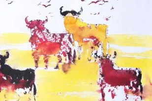 Bild: „Das Herz am rechten Fleck“ Geschichten vom Stier und anderes von Antje Bleck