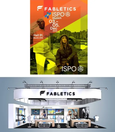 Bild: Fabletics präsentiert erstmals neue Kollektionen auf der ISPO 2024 in München