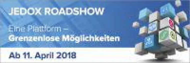 Moderne Planungslösungen für die digitale Transformation - Live auf der Jedox Roadshow 2018 Bild: Moderne Planungslösungen für die digitale Transformation - Live auf der Jedox Roadshow 2018