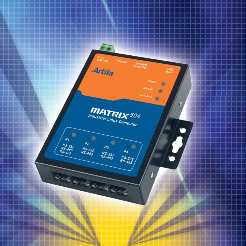 HY-LINE Computer - Matrix 504 - ein ARM9 basierter Box-Computer der zweiten Generation von Artila