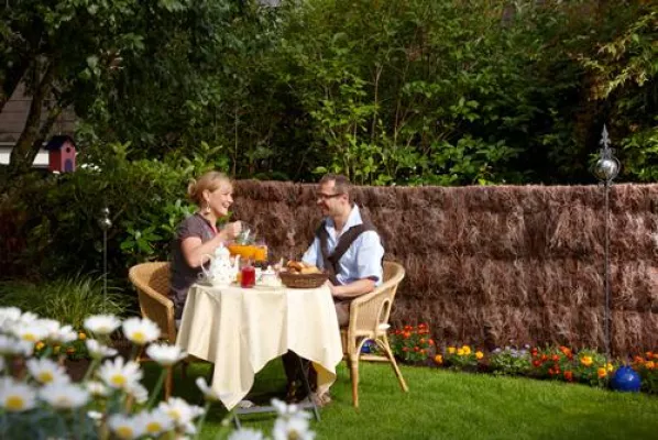 Bild: Heidekraut Zaunelemente - Natürlicher Sicht- , Wind- und Lärmschutz