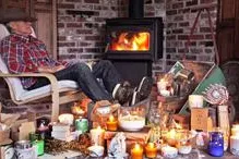 Bild: Natürliches Licht zur Weihnachtszeit - aus Sojawachs