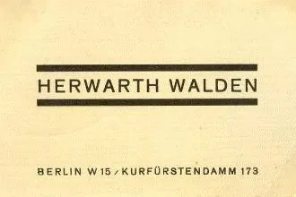 Herwarth-Walden-Gesellschaft DER STURM bedauert den Verkauf der Sammlung Hoh Bild: Herwarth-Walden-Gesellschaft DER STURM bedauert den Verkauf der Sammlung Hoh