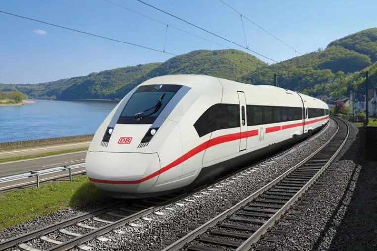 Bild: Innovative Technik des Nürberger Unternehmens NORIS im neuen ICx der Deutschen Bahn AG