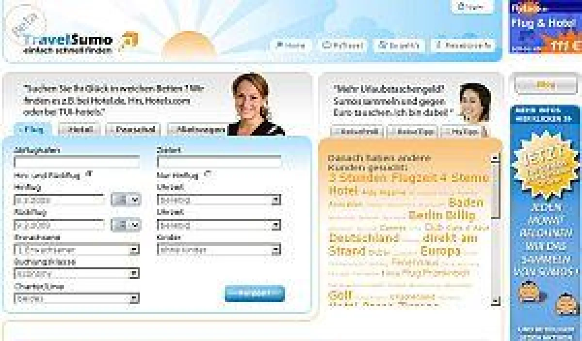 Homesite TravelSumo