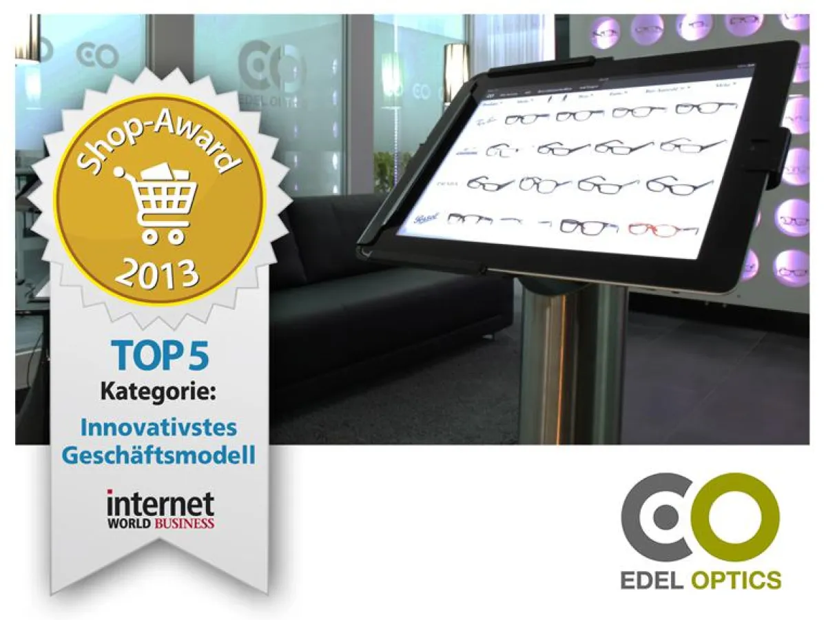 Edel Optics nominiert für Shop-Award 2013