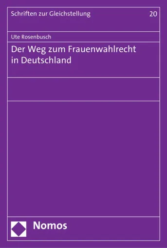 Bild: 100 Jahre Frauenwahlrecht in Deutschland