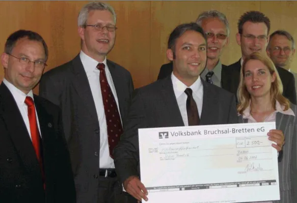 Bild: GILLARDON-Förderpreis an Stipendiat der Universität Ulm verliehen