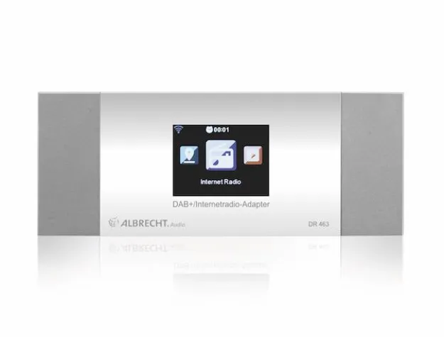 Bild: Albrecht DR 463: Neuer Internetradio/DAB+ Adapter für jede HiFi-Anlage