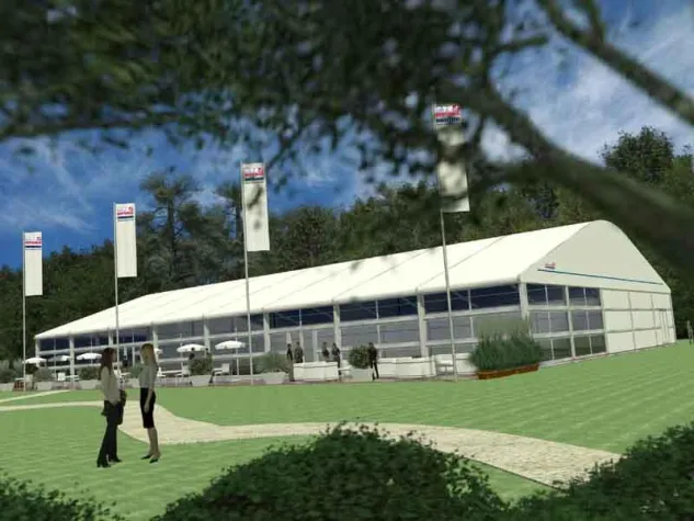 Bild: Neptunus errichtet Ausstellungshallen für Modemesse Bread & Butter