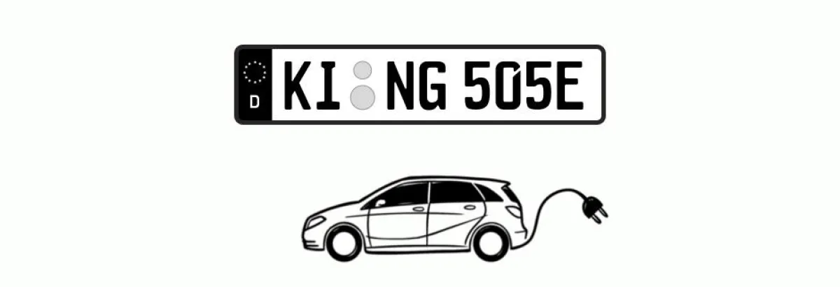 E-Kennzeichen für Elektroautos: Das musst du wissen
