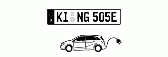 Bild: E-Kennzeichen für Elektroautos: Das musst du wissen