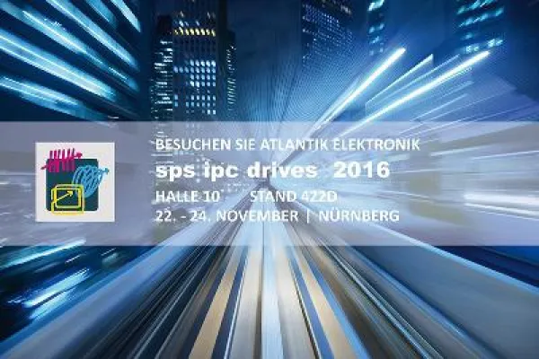 Bild: Atlantik Elektronik @ SPS IPC DRIVES 2016 in Nürnberg