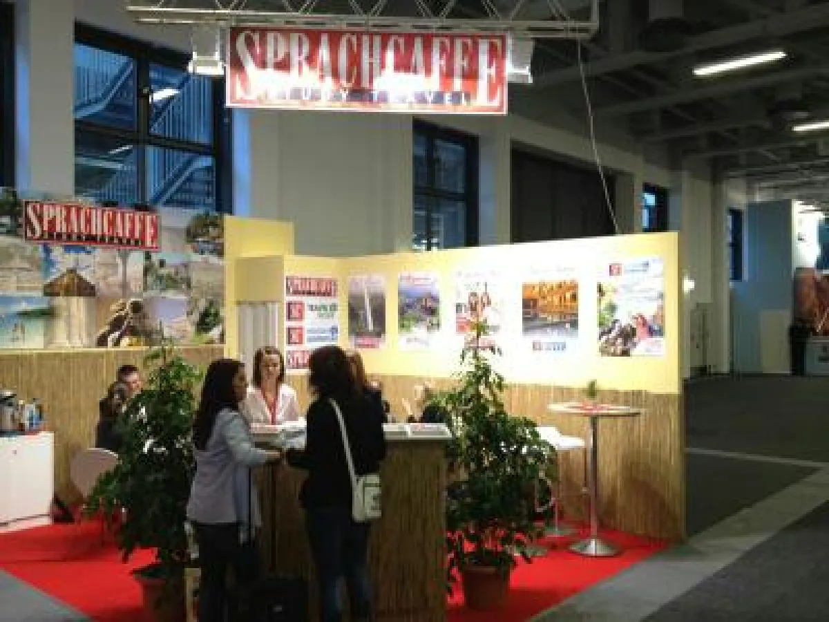 Das Sprachcaffe Team heißt Sie bei der ITB herzlich willkommen!