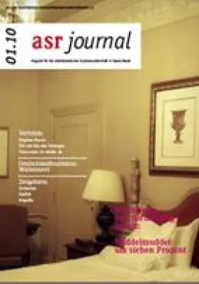 Bild: Die Sache mit den sieben Prozent Mehrwertsteuer: Erstes asr-Journal 2010 erschienen