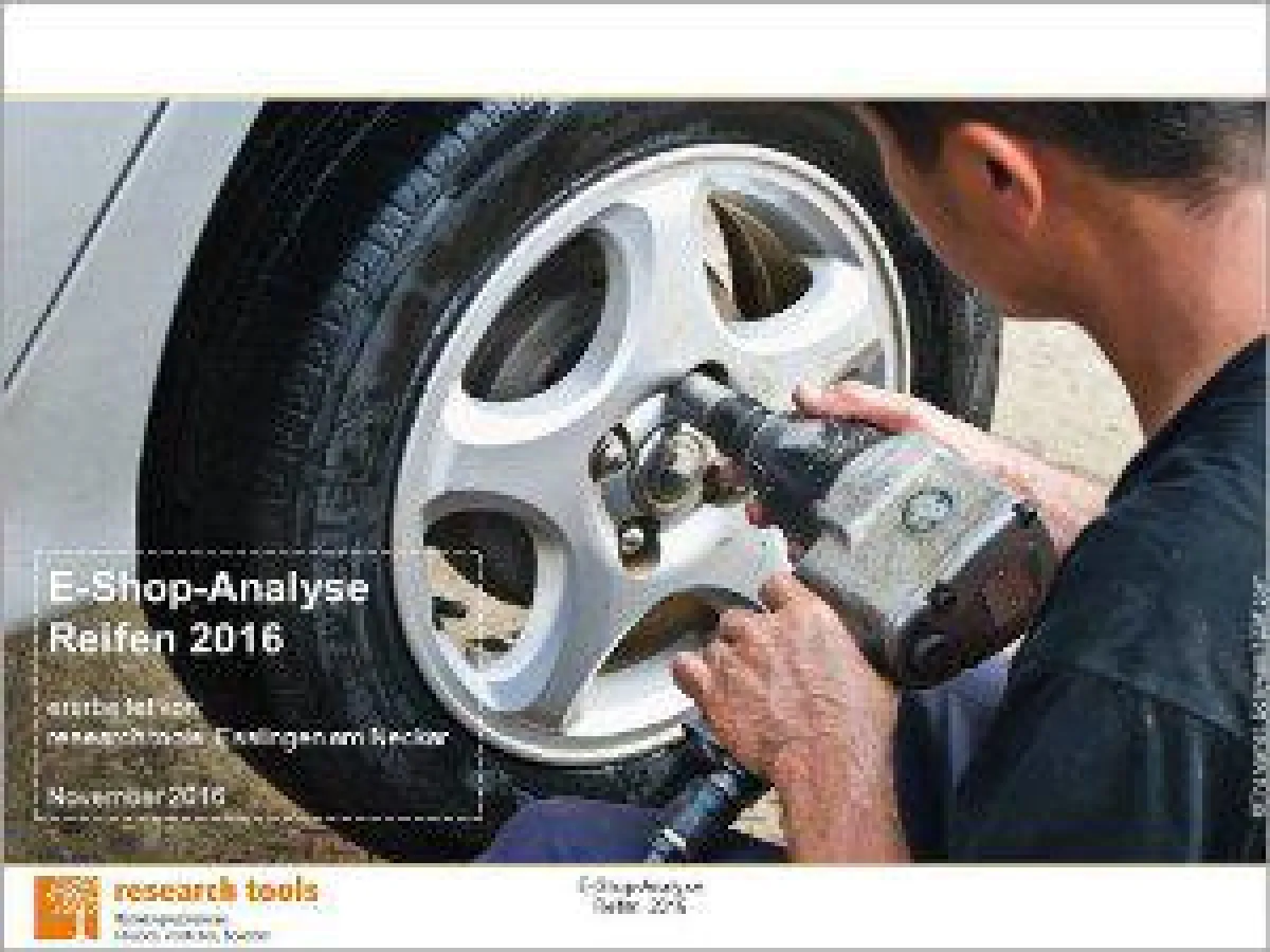 E-Shop-Analyse Reifen 2016