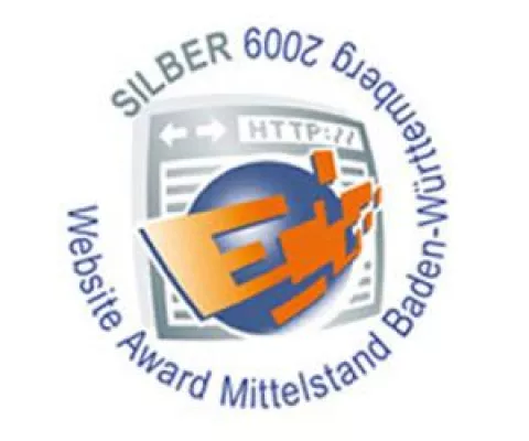 Bild: Stuttgarter Agentur für Internet Marketing und Mediendesign gewinnt beim Website Award Mittelstand 2009 Silber