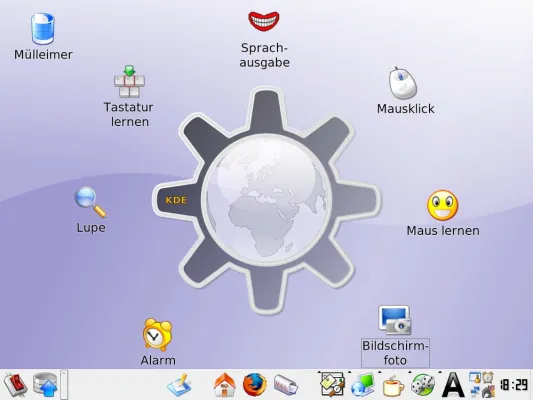 Bild: oneDesk: Linux-basierter Desktop für Menschen mit geistiger Behinderung