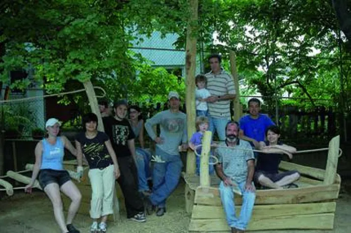 Bild: Ein Abenteuerschiff für das St. Josef Kinderzentrum Stuttgart