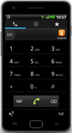 Neue easybell–App: Der Festnetzanschluss für Android Bild: Neue easybell–App: Der Festnetzanschluss für Android