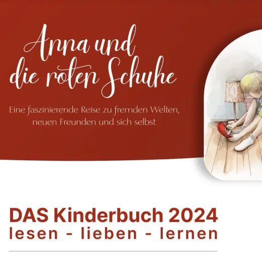 Bild: Neuerscheinung: "Anna und die roten Schuhe" - Kinderbuch gegen Mobbing, Gewalt und unsoziales Verhalten