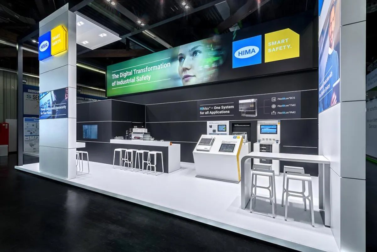 Messestand von HIMA auf der SPS