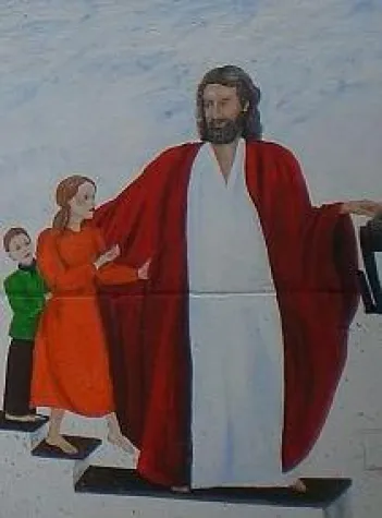 Bild: Kinder malen für die Tafel Vilsbiburg