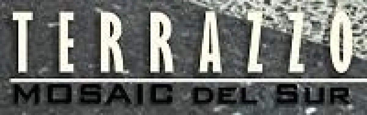 Terrazzoboden von Mosaic del Sur