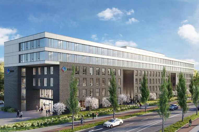 Bild: Europazentrale des Monitorherstellers EIZO bezieht 2020 Büro-Neubau im Nordpark
