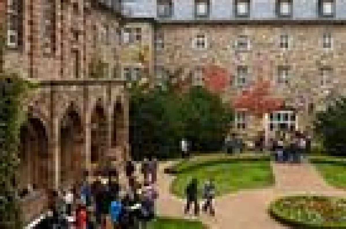 Der historisch eindrucksvolle Campus der Klosterschule Roßleben