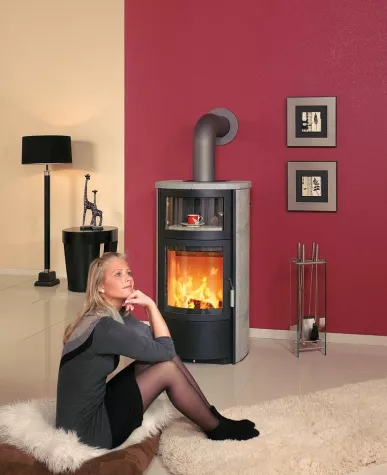 Bild: Wasserführender Kaminofen Hark 88 WW – Für Heizkostensparer