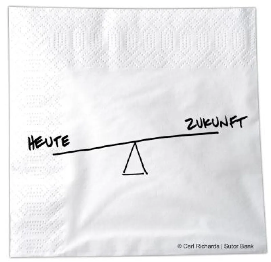 Carl Richards: Im Heute leben und gelegentlich an die Zukunft denken