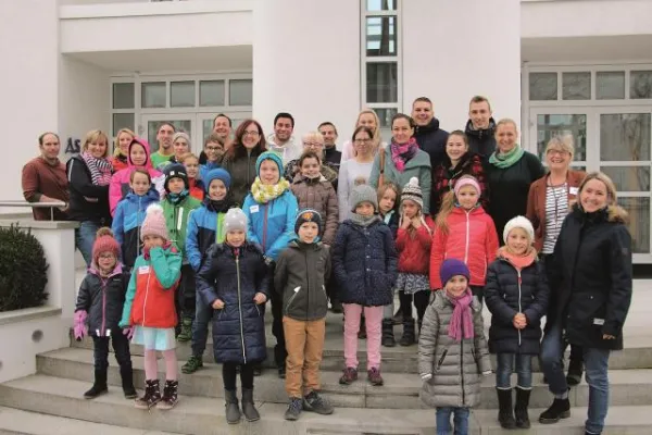 Bild: Kids-Day: Junge Besucher schauen bei Schöffel hinter die Kulissen