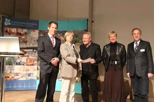 Bild: Berger-Stiftung spendet für medizinische Geräte