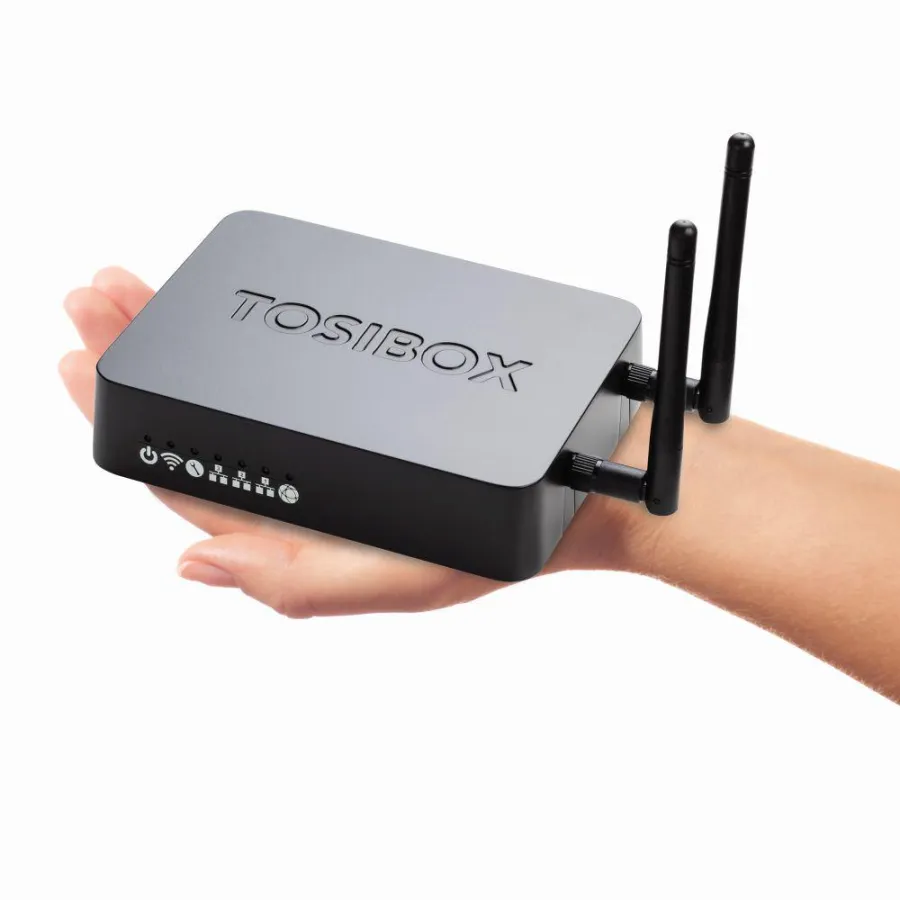 Kompakter Industrie-Router mit Firewall: TOSIBOX® Lock 150