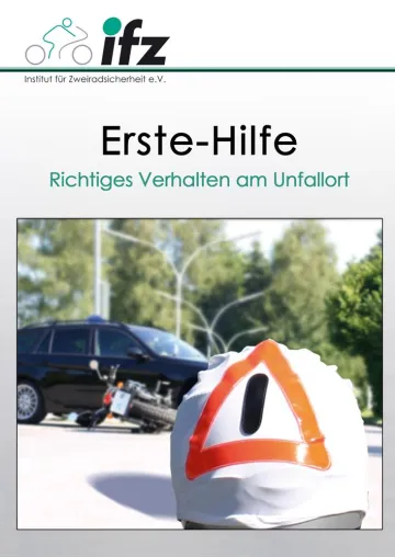 Bild: Erste Hilfe -Tipps des Institut für Zweiradsicherheit auf DVD