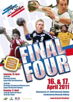 Bild: HVSH Pokal: Final Four der Männer am 16. und 17. April in Henstedt-Ulzburg