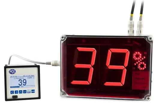 Temperaturen und relative Feuchte überwachen mit dem PCE-G1 Bild: Temperaturen und relative Feuchte überwachen mit dem PCE-G1