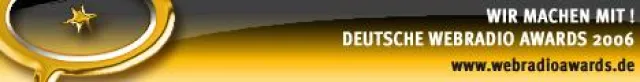 Bild: Deutscher Webradioaward2006- Bestes Amateurradio2006 in Deutschland „Starlightsound2004“