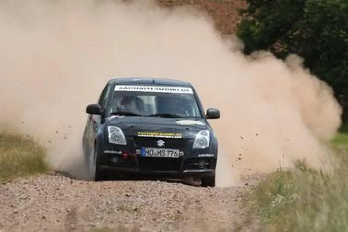 Sepp Wiegand verteidigt bei der Litermont Rallye die Meisterschaftsführung (Foto: Sascha Dörrenbächer)