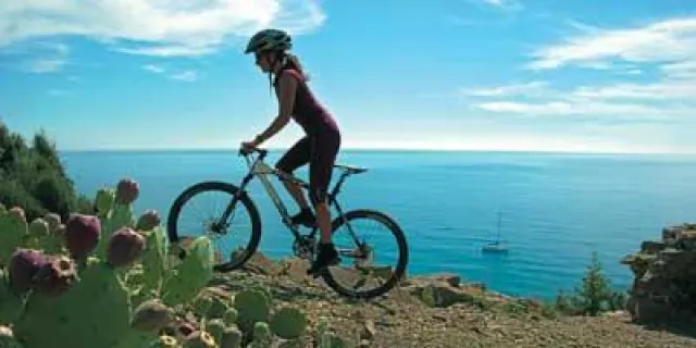 Bild: Mountainbiking im italienischen Puntala Camping Resort