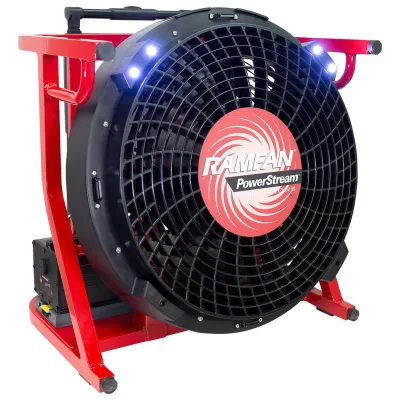 Bild: DIN 14963 "Feuerwehrwesen - Tragbare Belüftungsgeräte" verabschiedet/5 Lüfter von Dönges bereits zertifiziert